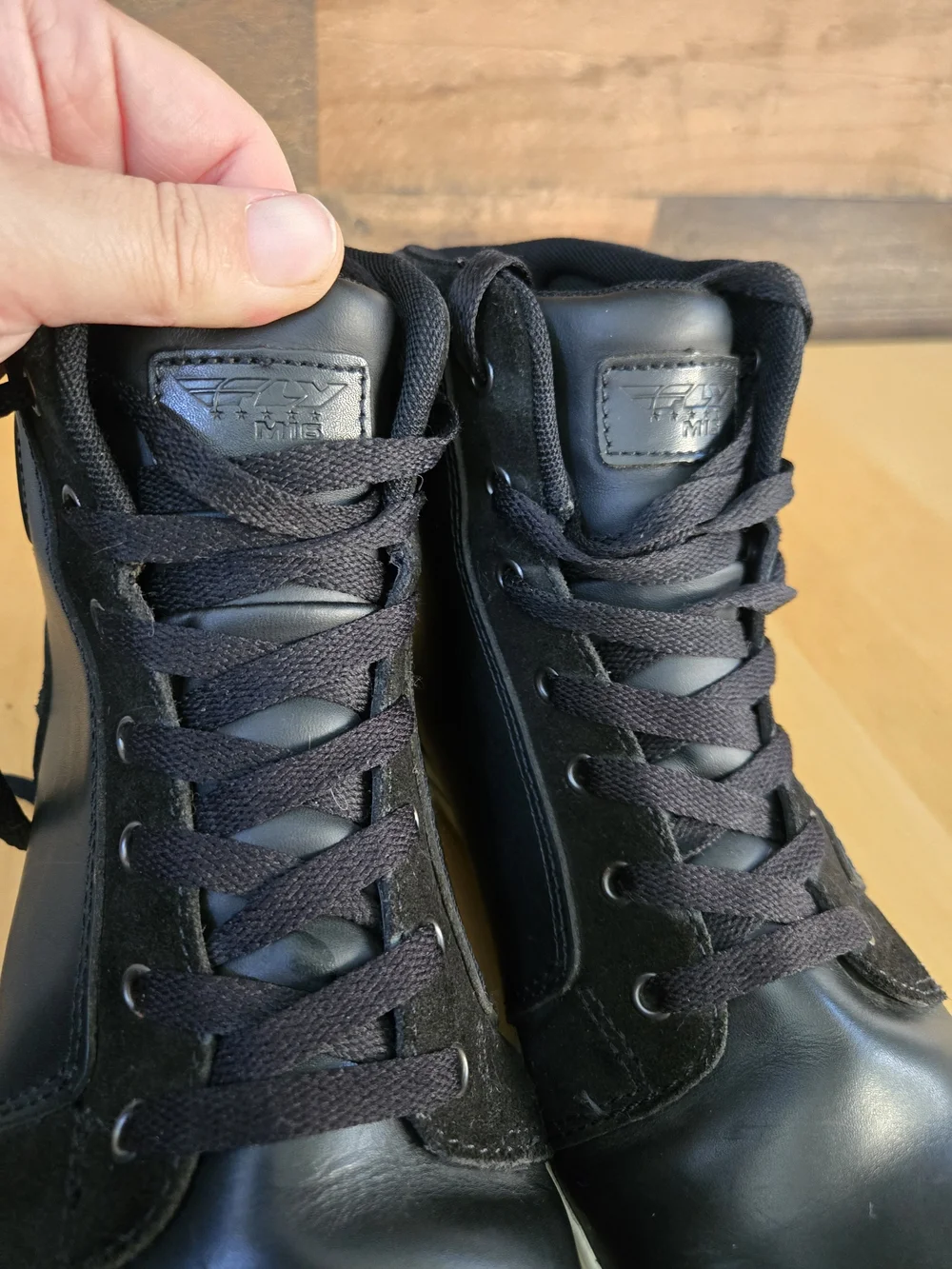 Fly Racing Street Riding Shoes - Size US 9 Men's Waterproof Leather